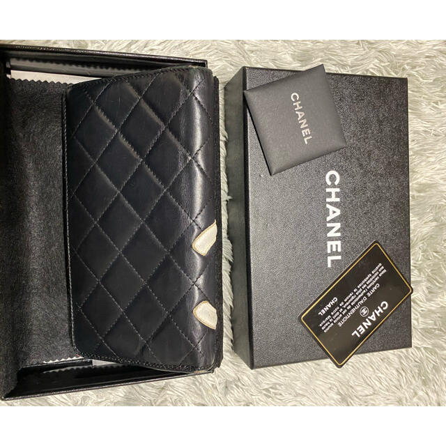 CHANEL(シャネル)のCHANELシャネル　カンボンライン　長財布 レディースのファッション小物(財布)の商品写真