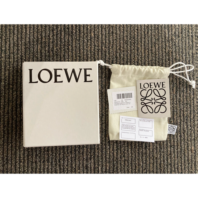 LOEWE ロエベ コンパクトジップウォレット(ソフトグレインカーフ LOEWE ロエベ コンパクトジップウォレット(ソフトグレインカーフ