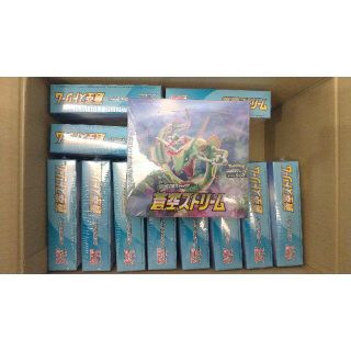 ポケモン(ポケモン)の送料込み 蒼空ストリーム 強化拡張パック 12BOX 新品未開封(Box/デッキ/パック)