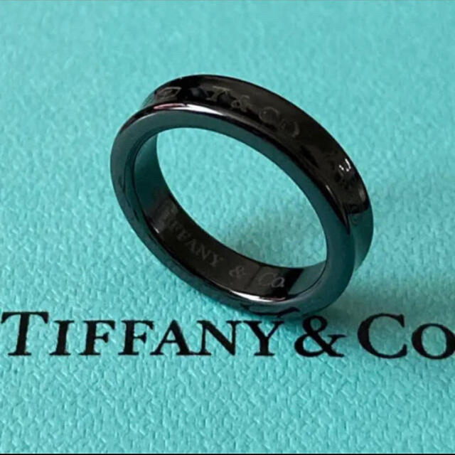 Tiffany & Co.(ティファニー)のティファニー　1837 ナローリング　チタン15号 レディースのアクセサリー(リング(指輪))の商品写真