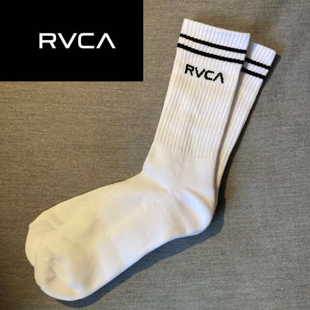 RVCA - RVCA SOCKS ルカ ソックス 靴下 白黒セットの通販 by Urban