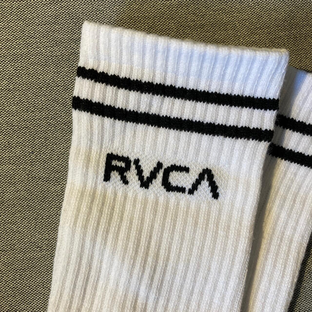 RVCA - RVCA SOCKS ルカ ソックス 靴下 白黒セットの通販 by Urban