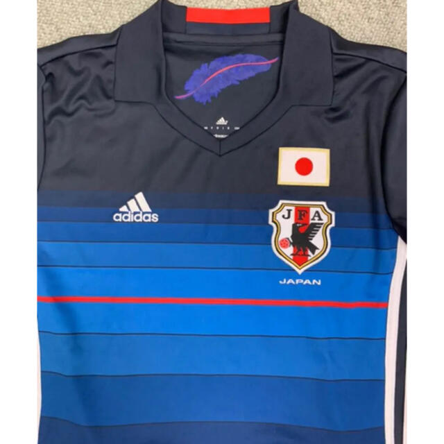 adidas(アディダス)のアディダス サッカー 日本代表　上下セットアップ150＆140 スポーツ/アウトドアのサッカー/フットサル(ウェア)の商品写真