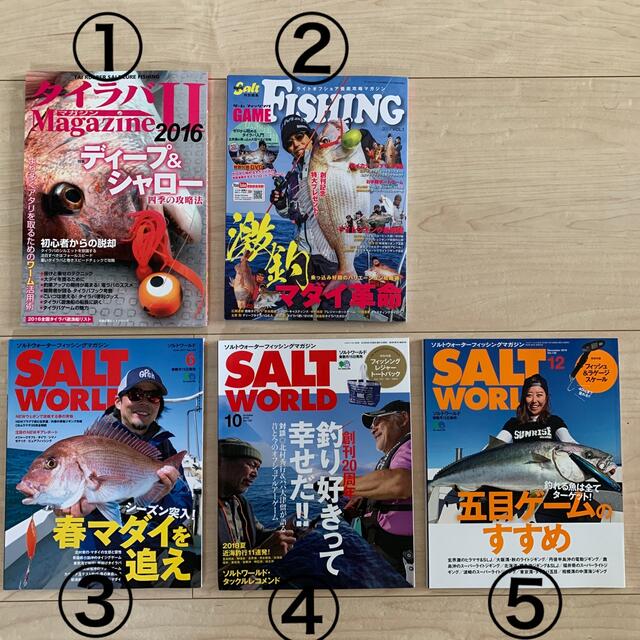 ジギング雑誌 スポーツ/アウトドアのフィッシング(その他)の商品写真