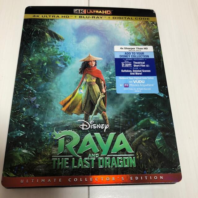 Disney(ディズニー)のRaya(4K UHD/Blu-ray) ラーヤと龍の王国 (2021) 中古 エンタメ/ホビーのDVD/ブルーレイ(外国映画)の商品写真