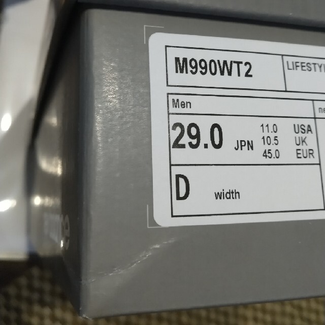 29cm WTAPS NEW BALANCE M990V2WT ニューバランス - 6