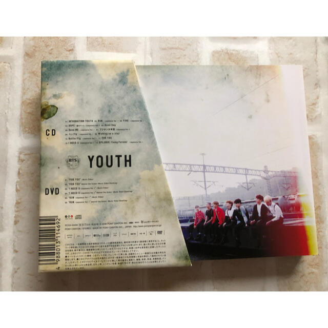 BTS 防弾少年団 初回限定盤 YOUTH CD+DVD 1