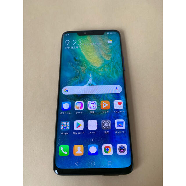 HUAWEI 　Mate 20 lite  ブラック　SIMフリー