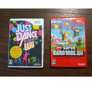 Wii用ソフト　ジャストダンス　ニュースーパーマリオブラザーズWii(家庭用ゲームソフト)