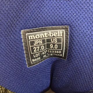 mont bell - モンベル ウッドランドウォーカーの通販 by S2-N4's shop