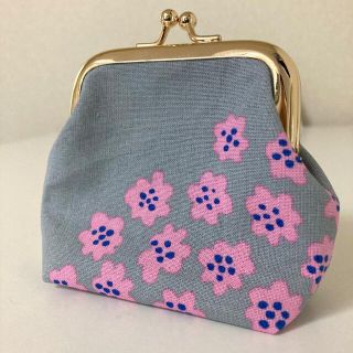 マリメッコ(marimekko)の【ハンドメイド】marimekko プケッティ ミニがま口(その他)