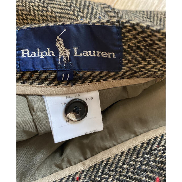 Ralph Lauren(ラルフローレン)のラルフローレン　ツイード　ハイウエストスカート　11号 レディースのスカート(ひざ丈スカート)の商品写真