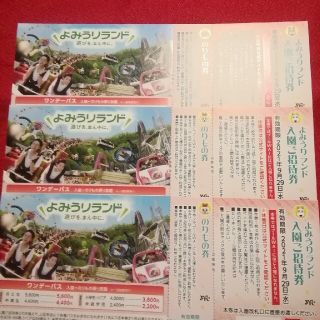 [翌日配送‼️]★よみうりランド入園ご招待券★乗り物券付き★3枚‼️(遊園地/テーマパーク)