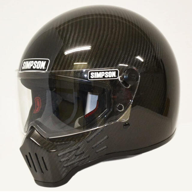 SIMPSON(シンプソン)のShiki様専用/シンプソン M30 カーボン ヘルメット 国内仕様 61CM 自動車/バイクのバイク(ヘルメット/シールド)の商品写真
