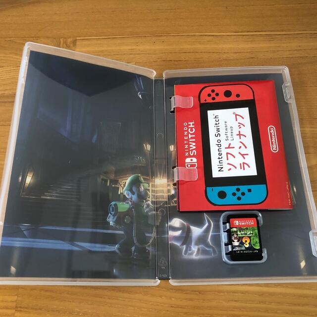 ルイージマンション3 Switch エンタメ/ホビーのゲームソフト/ゲーム機本体(家庭用ゲームソフト)の商品写真