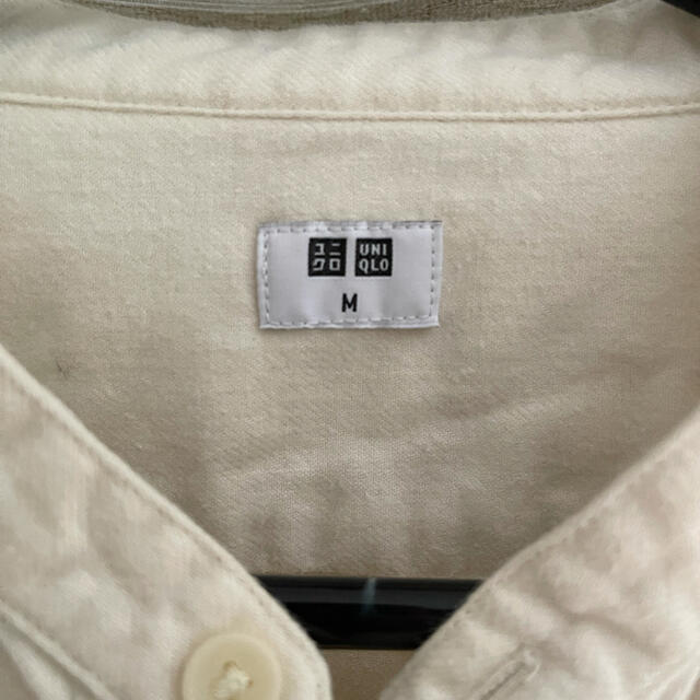 UNIQLO(ユニクロ)のUNIQLO バンドカラーシャツ メンズのトップス(シャツ)の商品写真