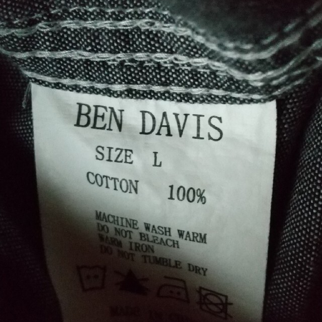 BEN DAVIS(ベンデイビス)のBEN DAVIS ベン・デイヴィス　半袖ボタンシャツ メンズのトップス(シャツ)の商品写真