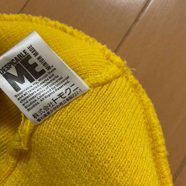 ミニオン(ミニオン)のミニオン　ニット帽 エンタメ/ホビーのコスプレ(小道具)の商品写真