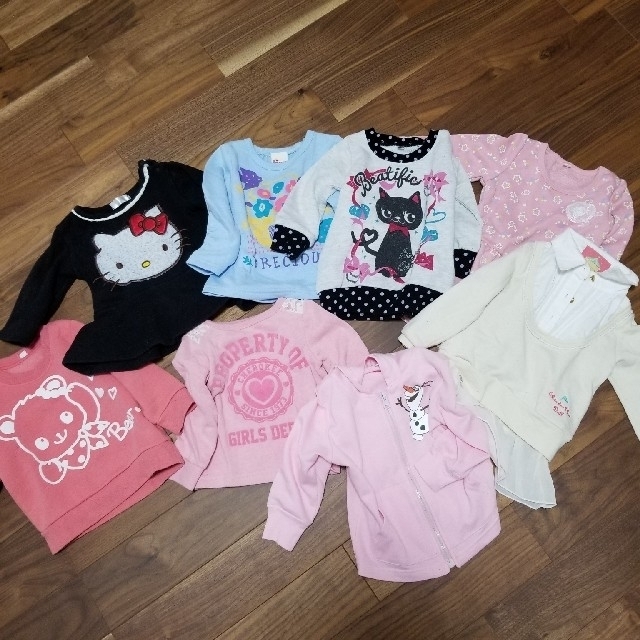 babyGAP(ベビーギャップ)の女の子秋冬春まとめ売り★29点セット★80★babyGAP、H&M他入り キッズ/ベビー/マタニティのベビー服(~85cm)(その他)の商品写真