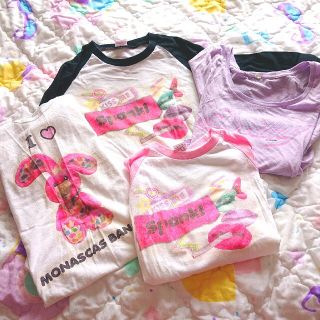 スパンク(Spank!)のspank!オリジナルTシャツセット🐻🐰💟🌈(Tシャツ(半袖/袖なし))