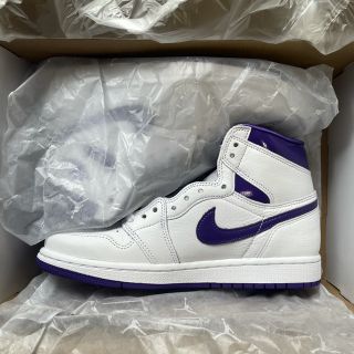 ナイキ(NIKE)のNike Air Jordan1 Court Purple W's23.5cm(スニーカー)