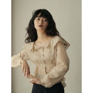 ベリーブレイン(Verybrain)のVB-146 verybrain Double collar blouse(シャツ/ブラウス(長袖/七分))