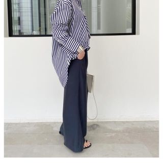 アパルトモンドゥーズィエムクラス(L'Appartement DEUXIEME CLASSE)のL'Appartement relax wide pants  新品未使用(カジュアルパンツ)