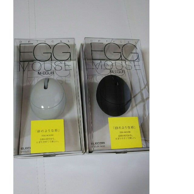 ELECOM(エレコム)のエレコム エッグマウス ４個セット スマホ/家電/カメラのPC/タブレット(PC周辺機器)の商品写真