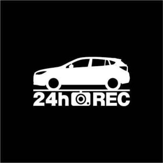 スバル(スバル)の【ドラレコ】スバル XV【GT系】24時間 録画中 ステッカー(セキュリティ)