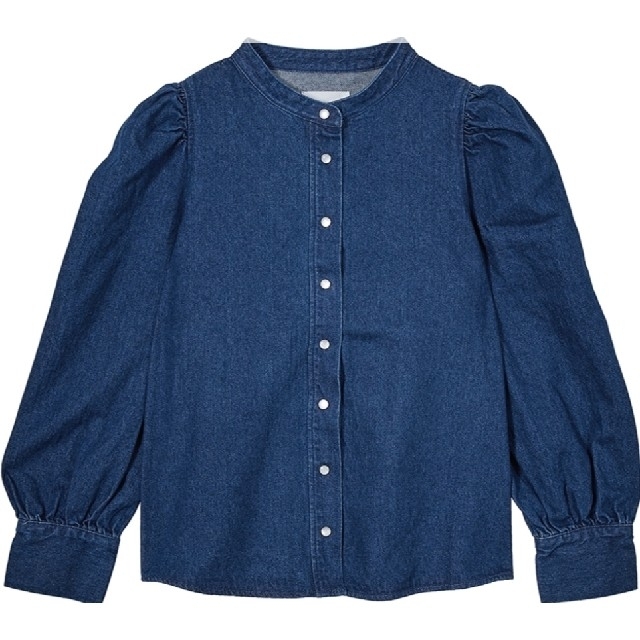 Ameri VINTAGE(アメリヴィンテージ)のameri vintage DENIM POOFY BLOUSE レディースのトップス(シャツ/ブラウス(長袖/七分))の商品写真