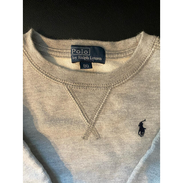 POLO RALPH LAUREN(ポロラルフローレン)のラルフローレン　トレーナー　80サイズ キッズ/ベビー/マタニティのベビー服(~85cm)(トレーナー)の商品写真