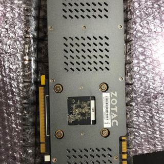 ZOTAC GTX980 AMP EDITION 4GB 動作確認済み(PCパーツ)