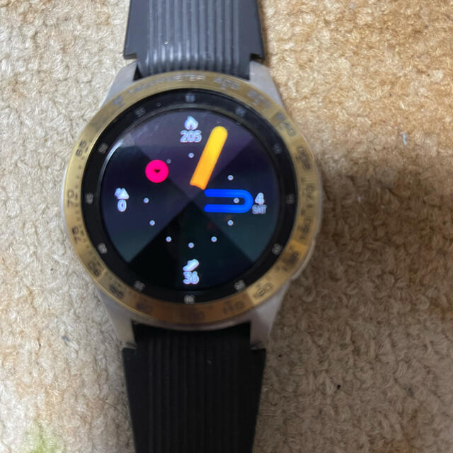 【美品】Galaxy watch 46mm シルバー 新品フィルム付き