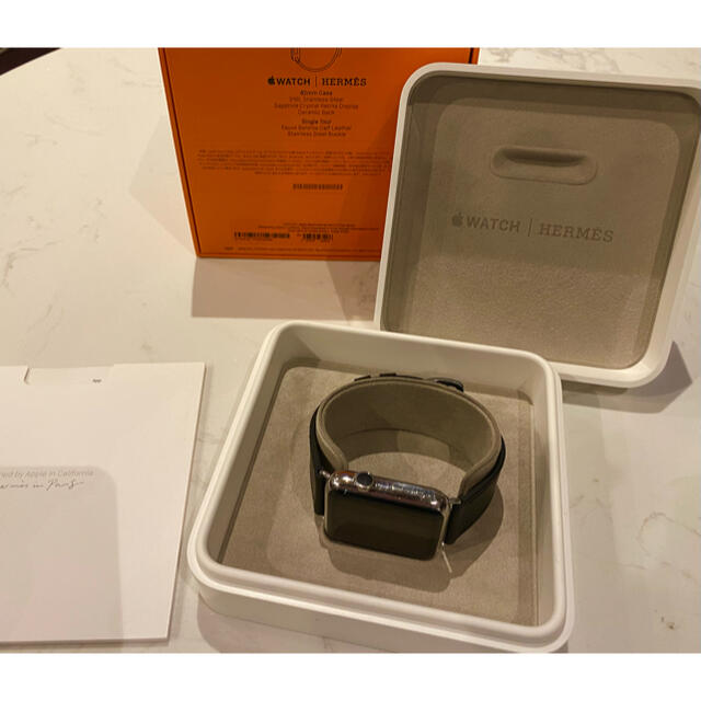 Hermes(エルメス)のトロコス様専用　アップルウォッチ　エルメス　42㎜ メンズの時計(腕時計(デジタル))の商品写真