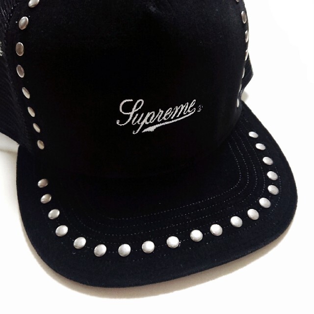 Supreme(シュプリーム)のSupreme Studded Velvet Mesh Back 5-Panel メンズの帽子(キャップ)の商品写真