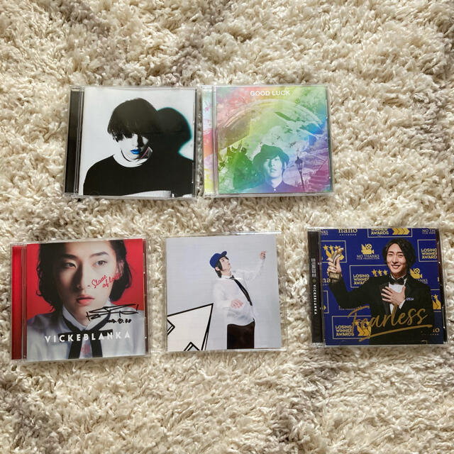 【値下げ】ビッケブランカ CD4＋1枚 エンタメ/ホビーのCD(ポップス/ロック(邦楽))の商品写真