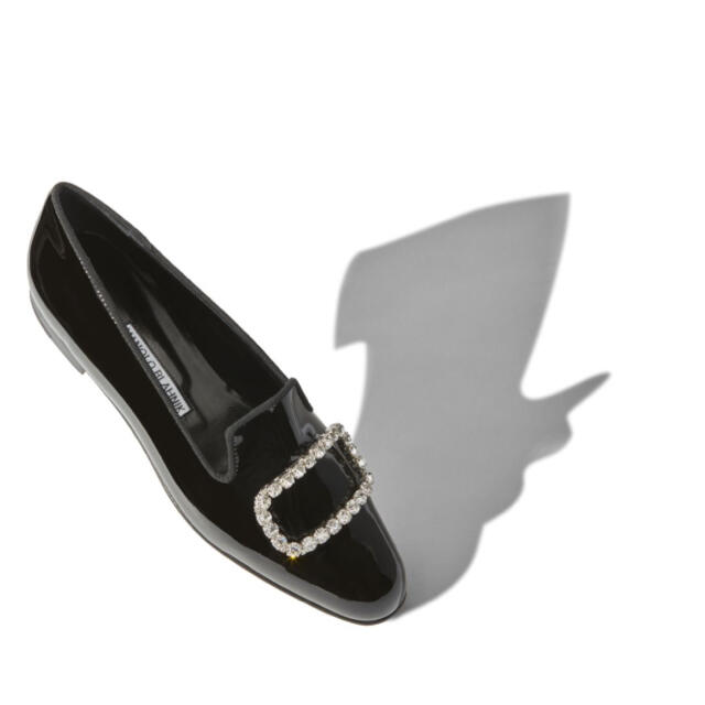新品?正規品 BLAHNIK MANOLO - ローファー パテント マノロブラニク