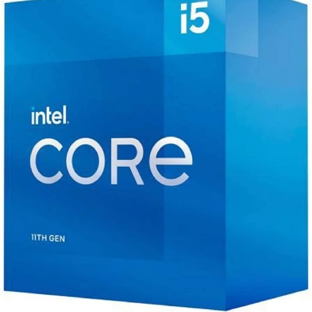インテル CPU BX8070811400 シール付き Corei5-1140スマホ/家電/カメラ
