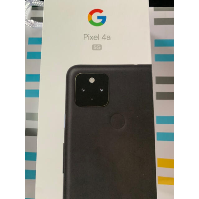 美品 Google Pixel 4a5g 128GB Just Blackスマートフォン本体