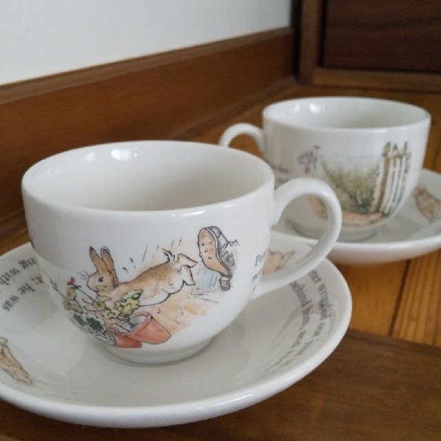 Wedgwood ピーターラビット カップ＆ソーサー