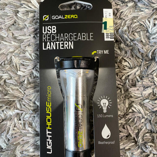 GoalZero USB RECHAGEABLE LANTERN レシート付きアウトドア