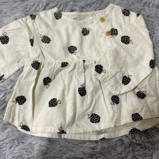 ザラキッズ(ZARA KIDS)のZARA baby りんご柄トップス(シャツ/カットソー)