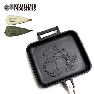 バリスティクス(BALLISTICS)の【新品未開封】バリスティクス JMホットサンドメーカー＆ケース  ベージュ(調理器具)