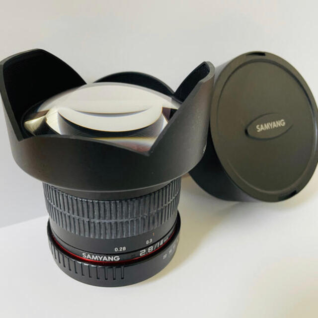 【レンズカビ有】サムヤン14mm F2.8 ED AS IF UMC Canonカメラ