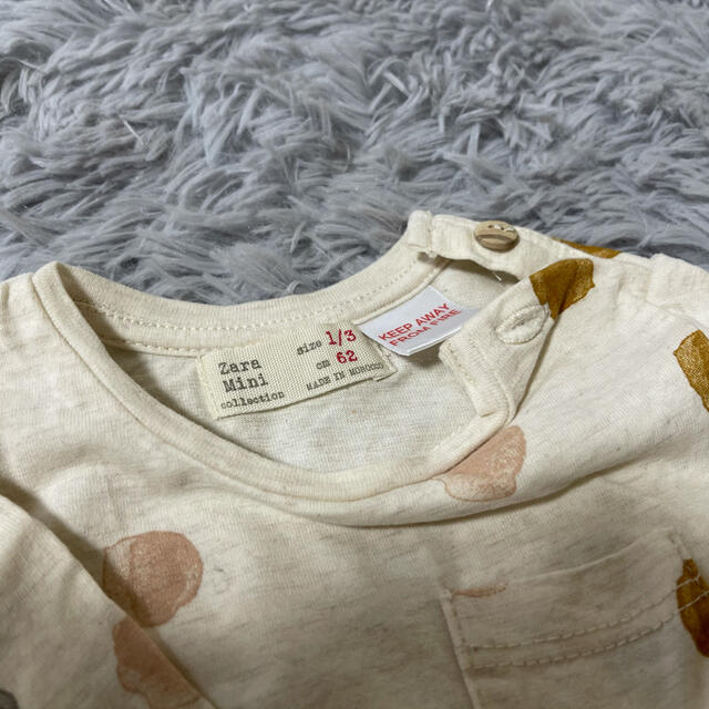 ZARA KIDS(ザラキッズ)のZARA baby ドット柄　カットソー キッズ/ベビー/マタニティのベビー服(~85cm)(シャツ/カットソー)の商品写真