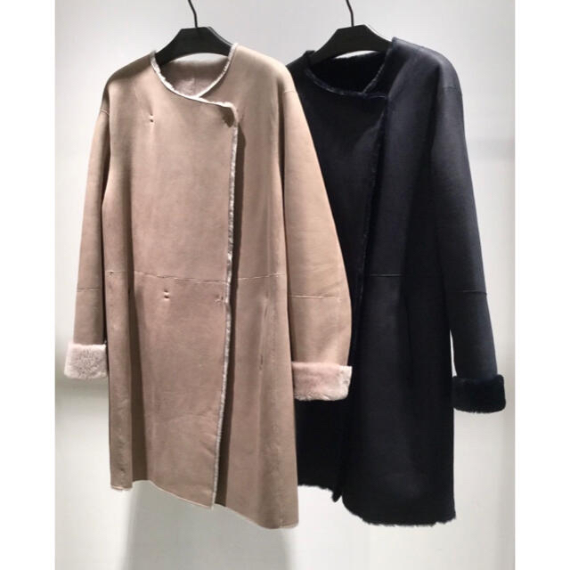 Theory リバーシブル ムートンコート 定価34.7万円 | フリマアプリ ラクマ