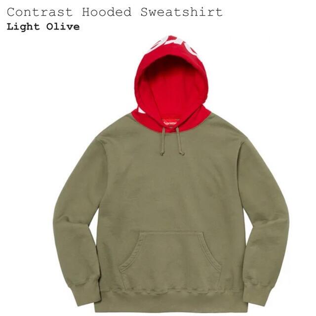 supreme contract hooded sweatshirt L
