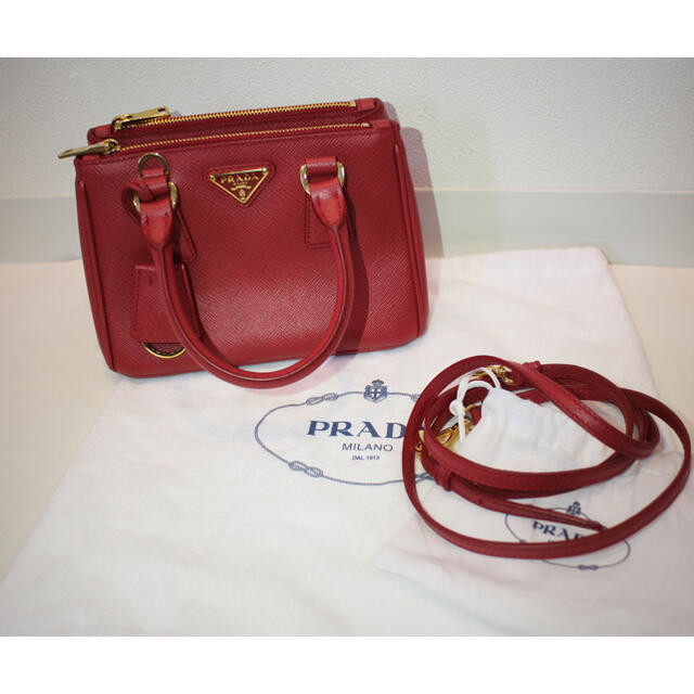 使用回数1回！プラダ　PRADA 美品！2wayバック　送料無料バッグ