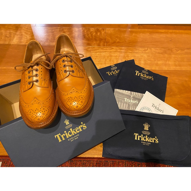 Trickers(トリッカーズ)の【極美品】tricker's バートン 25.5 エイコーン メンズの靴/シューズ(ドレス/ビジネス)の商品写真