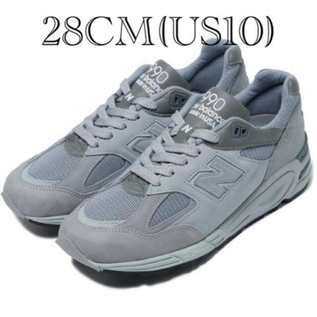 280CM即日発送可能です状態WTAPS × NEW BALANCE  M990 V2 WT  28CM 新品